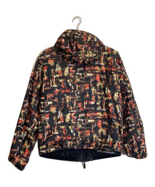 EMPORIO ARMANI（エンポリオ アルマーニ）EMPORIO ARMANI (エンポリオアルマーニ) リバーシブル中綿ジャケット レッド サイズ:50の古着・服飾アイテム