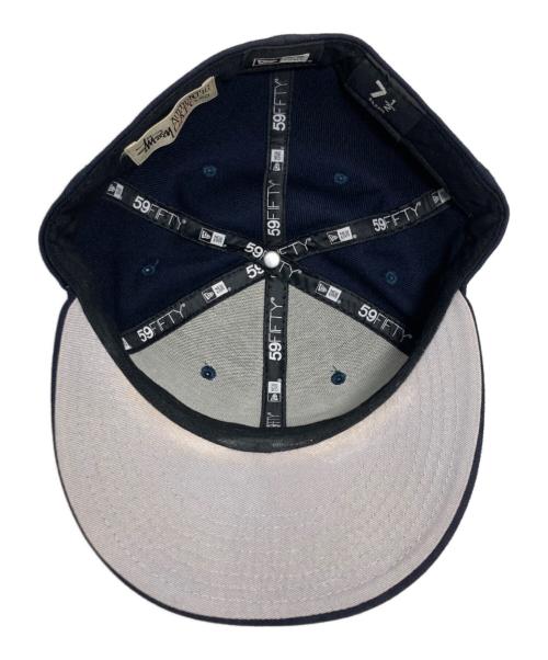 New Era（ニューエラ）New Era (ニューエラ) stussy (ステューシー) キャップ ネイビーの古着・服飾アイテム