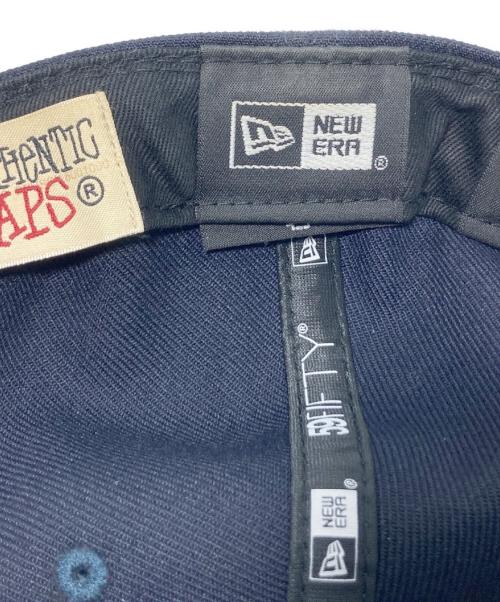 New Era（ニューエラ）New Era (ニューエラ) stussy (ステューシー) キャップ ネイビーの古着・服飾アイテム