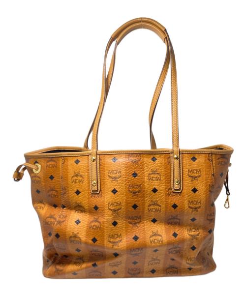 MCM（エムシーエム）MCM (エムシーエム) リバーシブルトートバッグ ブラウンの古着・服飾アイテム