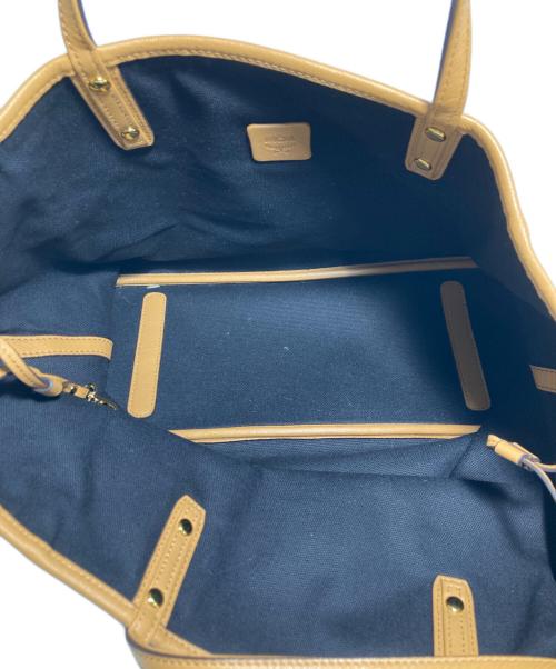 MCM（エムシーエム）MCM (エムシーエム) リバーシブルトートバッグ ブラウンの古着・服飾アイテム