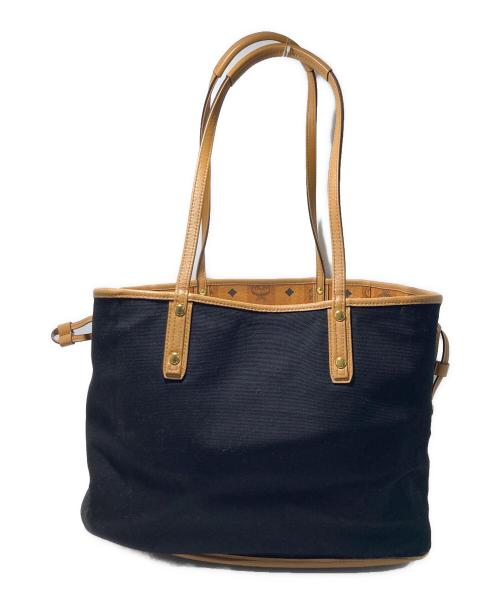 MCM（エムシーエム）MCM (エムシーエム) リバーシブルトートバッグ ブラウンの古着・服飾アイテム