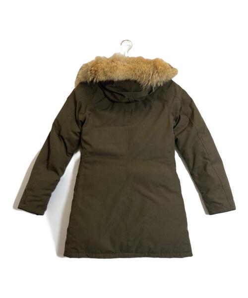 CANADA GOOSE（カナダグース）CANADA GOOSE (カナダグース) BRONTE PARKA グリーン サイズ:Mの古着・服飾アイテム