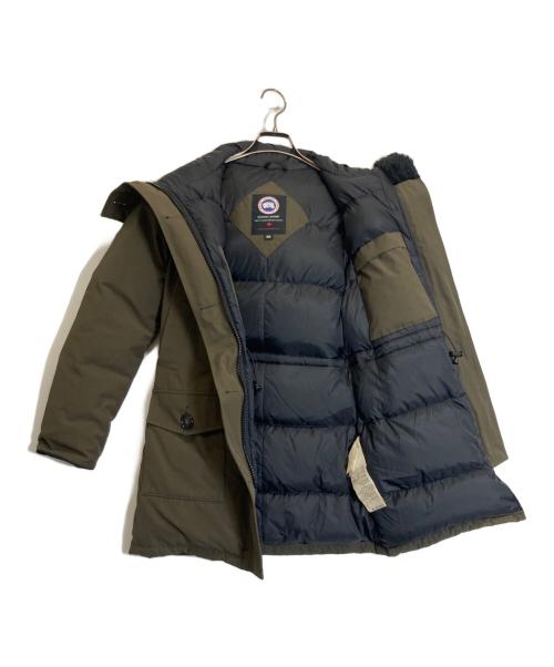 CANADA GOOSE（カナダグース）CANADA GOOSE (カナダグース) BRONTE PARKA グリーン サイズ:Mの古着・服飾アイテム