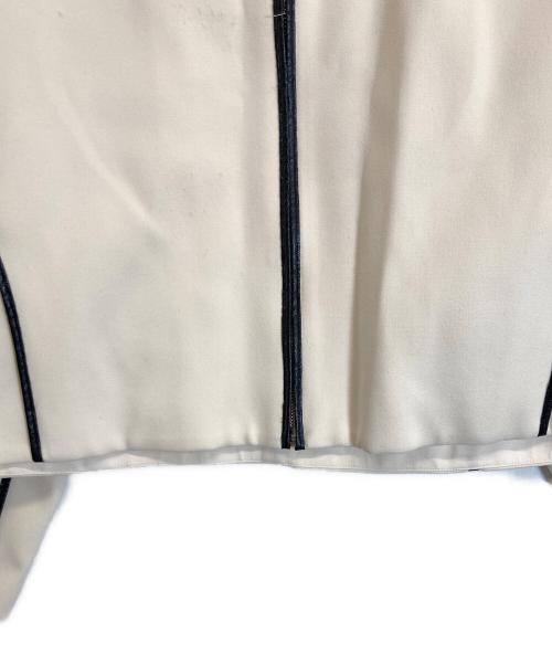 ADORE（アドーア）ADORE (アドーア) エアーダブルクロスジャケット ホワイト サイズ:38の古着・服飾アイテム