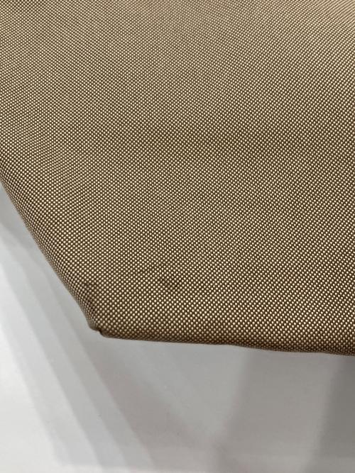 PRADA（プラダ）PRADA (プラダ) キャンバスカーフ切替トートバック ブラウンの古着・服飾アイテム