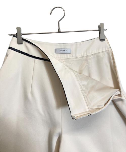 ADORE（アドーア）ADORE (アドーア) エアーダブルクロスパンツ ベージュ サイズ:38の古着・服飾アイテム