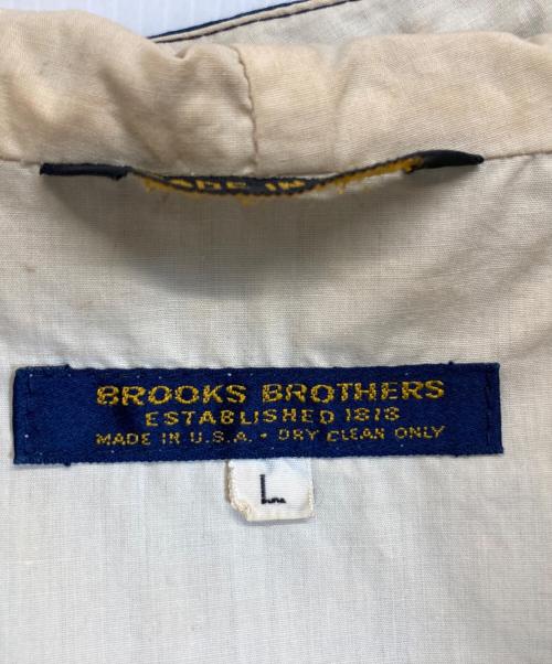 BROOKS BROTHERS（ブルックスブラザーズ）BROOKS BROTHERS (ブルックスブラザーズ) フード付きブルゾン ネイビー サイズ:Lの古着・服飾アイテム