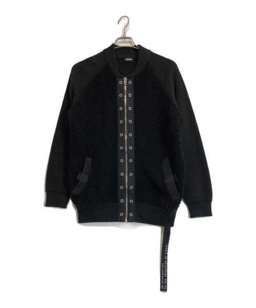 DIESEL（ディーゼル）DIESEL (ディーゼル) ウールジャケット ブラック サイズ:XSの古着・服飾アイテム