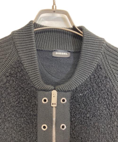 DIESEL（ディーゼル）DIESEL (ディーゼル) ウールジャケット ブラック サイズ:XSの古着・服飾アイテム