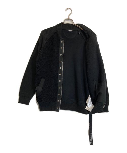 DIESEL（ディーゼル）DIESEL (ディーゼル) ウールジャケット ブラック サイズ:XSの古着・服飾アイテム