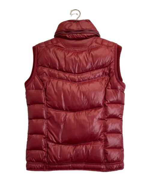 DIESEL（ディーゼル）DIESEL (ディーゼル) 中綿ベスト レッド サイズ:Sの古着・服飾アイテム