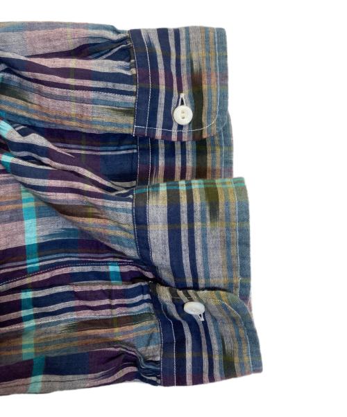 POST O'ALLS（ポストオーバーオールズ）POST O'ALLS (ポストオーバーオールズ) シャツ パープル サイズ:Lの古着・服飾アイテム