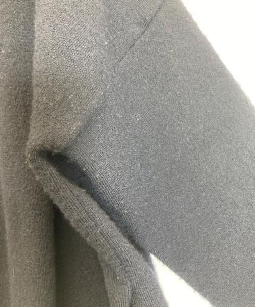 MUSE de Deuxieme Classe（ミューズ ドゥーズィエム クラス）MUSE de Deuxieme Classe (ミューズ ドゥーズィエム クラス) スムース ニットガウン ショートコート ネイビー サイズ:-の古着・服飾アイテム