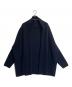 MUSE de Deuxieme Classe（ミューズ ドゥーズィエム クラス）の古着「スムース ニットガウン ショートコート」｜ネイビー