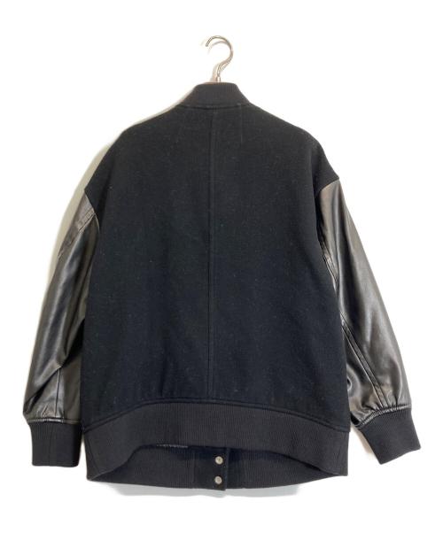 Spick and Span（スピック＆スパン）Spick and Span (スピック＆スパン) スタジアムジャンパー ブラック サイズ:38の古着・服飾アイテム