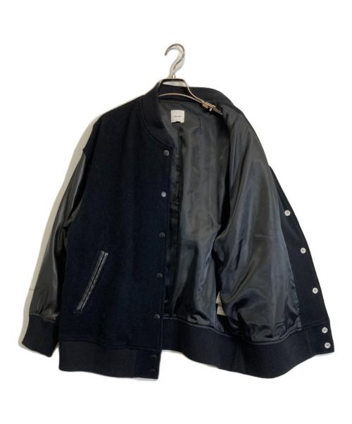 Spick and Span（スピック＆スパン）Spick and Span (スピック＆スパン) スタジアムジャンパー ブラック サイズ:38の古着・服飾アイテム