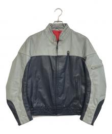 BMW（ビーエムダブリュー）の古着「レザージャケット」｜ネイビー