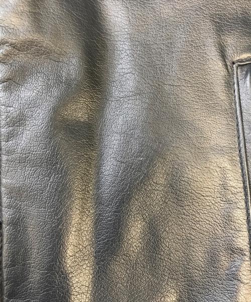 BMW（ビーエムダブリュー）BMW (ビーエムダブリュー) レザージャケット ネイビー サイズ:表記なしの古着・服飾アイテム