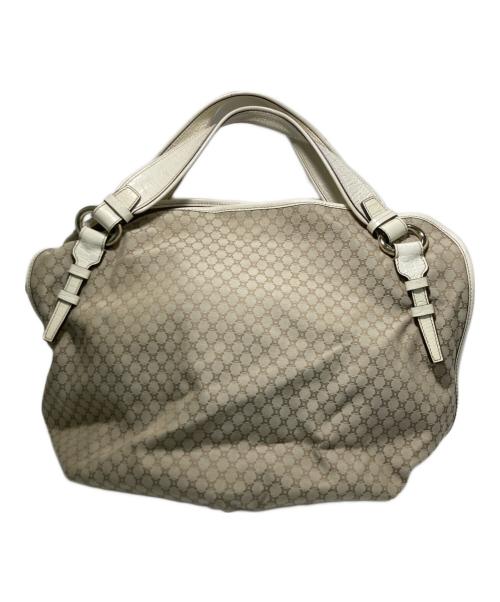 CELINE（セリーヌ）CELINE (セリーヌ) マカダム柄トートバック ホワイトの古着・服飾アイテム