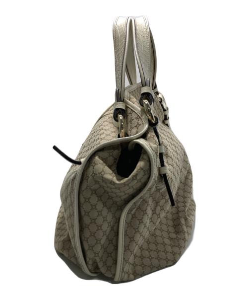 CELINE（セリーヌ）CELINE (セリーヌ) マカダム柄トートバック ホワイトの古着・服飾アイテム