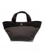 Herve Chapelierエルベシャプリエ）の古着「ハンドバッグ」｜ブラウン