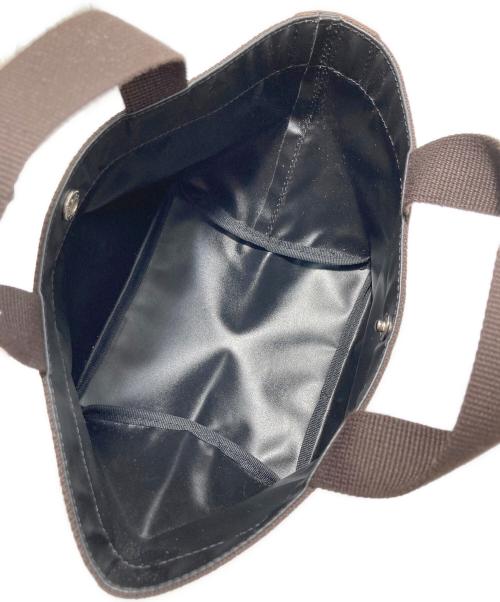 Herve Chapelier（エルベシャプリエ）Herve Chapelier (エルベシャプリエ) ハンドバッグ ブラウンの古着・服飾アイテム