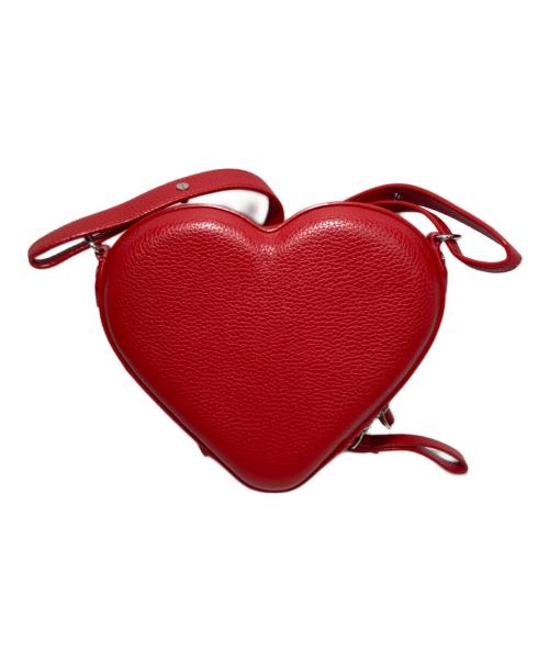 Vivienne Westwood（ヴィヴィアンウエストウッド）Vivienne Westwood (ヴィヴィアンウエストウッド) ハート型ショルダーバッグ レッドの古着・服飾アイテム