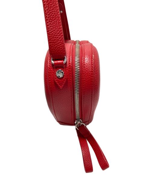 Vivienne Westwood（ヴィヴィアンウエストウッド）Vivienne Westwood (ヴィヴィアンウエストウッド) ハート型ショルダーバッグ レッドの古着・服飾アイテム