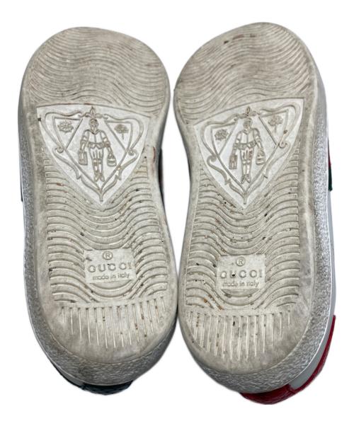 GUCCI（グッチ）GUCCI (グッチ) エンブロイダリースニーカー ホワイト サイズ:23.5の古着・服飾アイテム