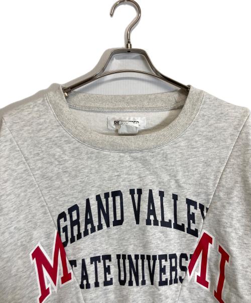 DISCOVERED（ディスカバード）DISCOVERED (ディスカバード) リメイクスウェット ライトグレー サイズ:表記無しの古着・服飾アイテム