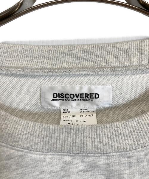 DISCOVERED（ディスカバード）DISCOVERED (ディスカバード) リメイクスウェット ライトグレー サイズ:表記無しの古着・服飾アイテム