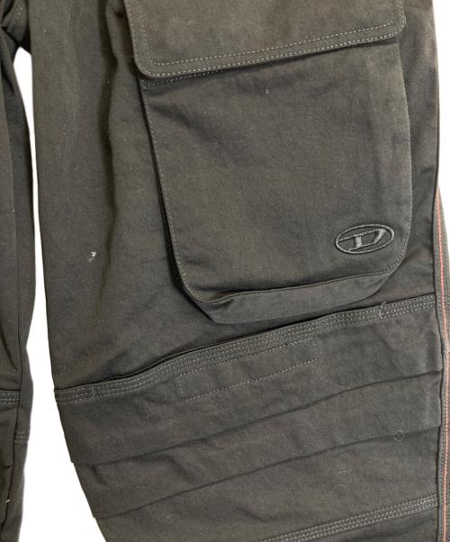DIESEL（ディーゼル）DIESEL (ディーゼル) カーゴパンツ ブラック サイズ:38の古着・服飾アイテム