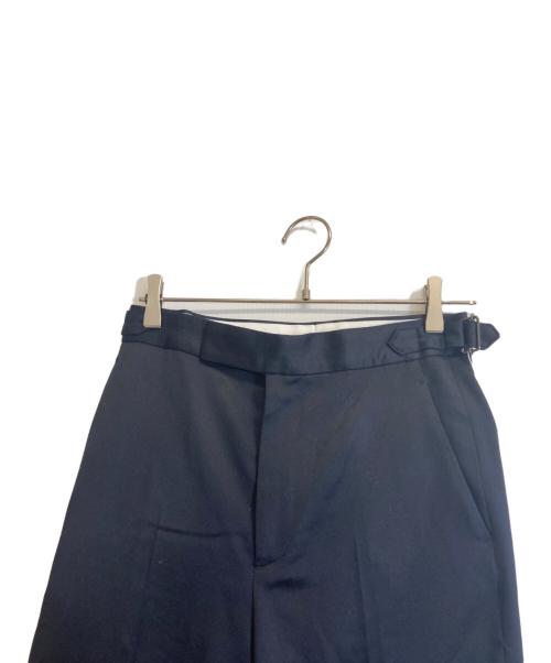 IRENE（アイレネ）IRENE (アイレネ) Wool Satin Straight Pants ブラック サイズ:38の古着・服飾アイテム