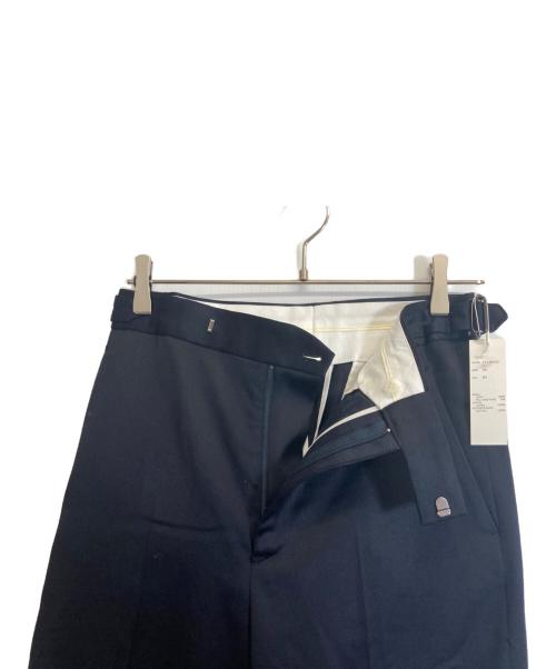 IRENE（アイレネ）IRENE (アイレネ) Wool Satin Straight Pants ブラック サイズ:38の古着・服飾アイテム