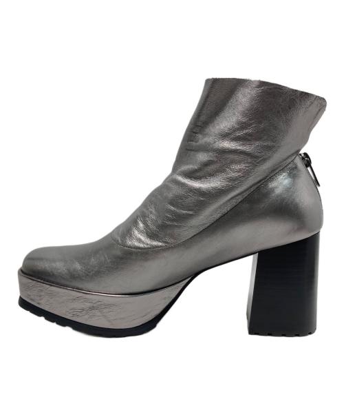 MANA（マナ）MANA (マナ) ブーツ シルバー サイズ:２４．5の古着・服飾アイテム