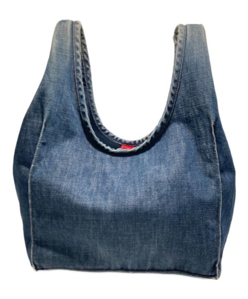 PRADA（プラダ）PRADA (プラダ) デニムハンドバッグ インディゴの古着・服飾アイテム
