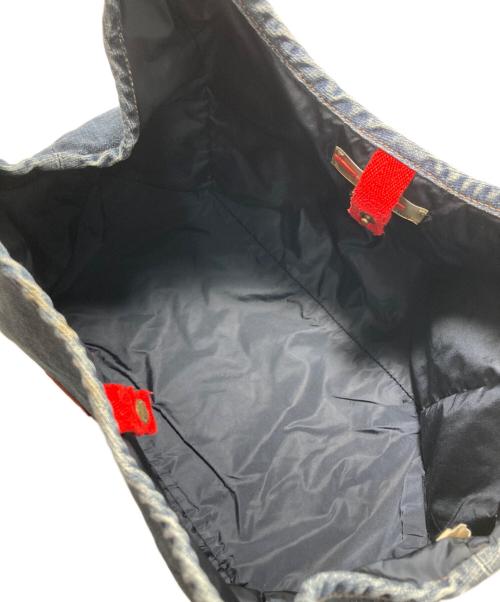 PRADA（プラダ）PRADA (プラダ) デニムハンドバッグ インディゴの古着・服飾アイテム