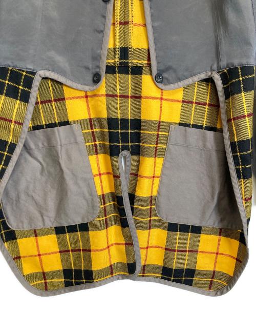 COMME des GARCONS COMME des GARCONS（コムデギャルソン コムデギャルソン）COMME des GARCONS COMME des GARCONS (コムデギャルソン コムデギャルソン) ライナーデザインジャケット グレー サイズ:Sの古着・服飾アイテム