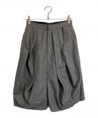 JUNYA WATANABE COMME des GARCONS(ジュンヤワタナベ コムデギャルソン）の古着「バルーン サルエル ハーフパンツ」｜グレー