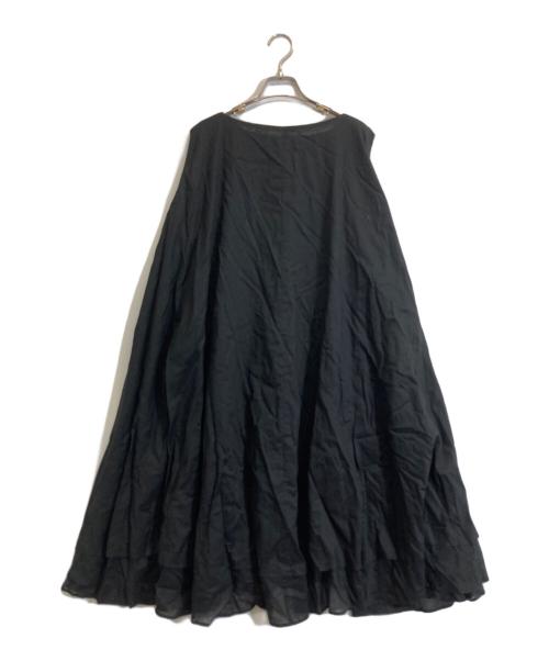 mizuiro-ind（ミズイロインド）mizuiro-ind (ミズイロインド) ノースリーブワンピース ブラック サイズ:記載なしの古着・服飾アイテム