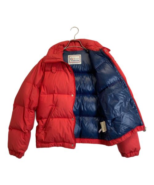 MONCLER（モンクレール）MONCLER (モンクレール) ジャケット レッド サイズ:記載なしの古着・服飾アイテム