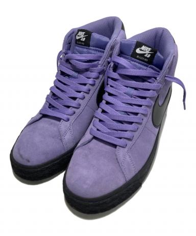 中古・古着通販】NIKE (ナイキ) ZOOM BLAZER MID パープル サイズ:28.5