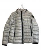 CANADA GOOSEカナダグース）の古着「CROFTON HOODY ジャケット」｜シルバー