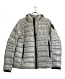 CANADA GOOSE（カナダグース）の古着「CROFTON HOODY ジャケット」｜シルバー