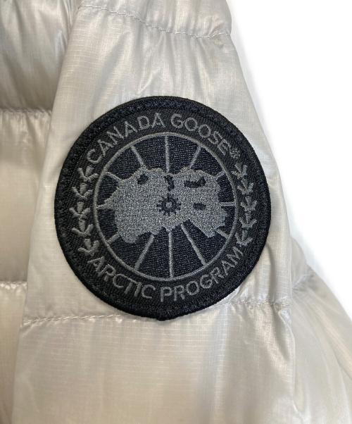 CANADA GOOSE（カナダグース）CANADA GOOSE (カナダグース) CROFTON HOODY ジャケット シルバー サイズ:Mの古着・服飾アイテム