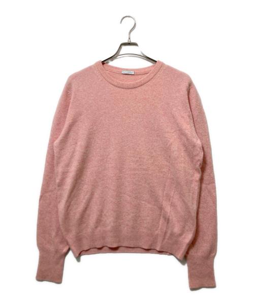 BALLANTYNE（バランタイン）BALLANTYNE (バランタイン) カシミヤニット ピンク サイズ:サイズ表記無しの古着・服飾アイテム