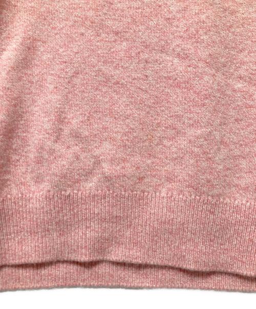 BALLANTYNE（バランタイン）BALLANTYNE (バランタイン) カシミヤニット ピンク サイズ:サイズ表記無しの古着・服飾アイテム
