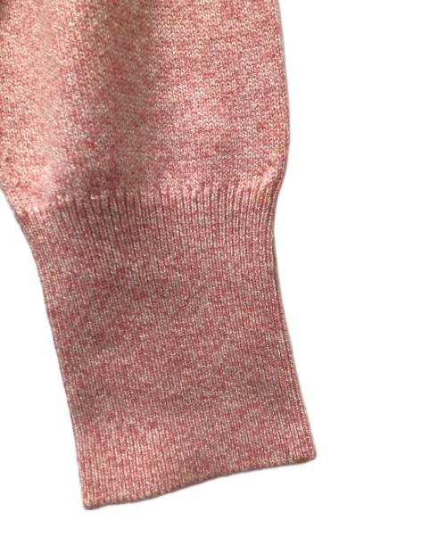 BALLANTYNE（バランタイン）BALLANTYNE (バランタイン) カシミヤニット ピンク サイズ:サイズ表記無しの古着・服飾アイテム