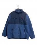 POLO RALPH LAURENポロ・ラルフローレン）の古着「ボアジャケット」｜ブルー